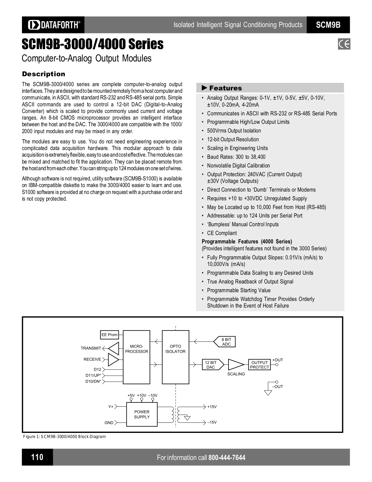 Impulse SCM9B-3000 User Manual