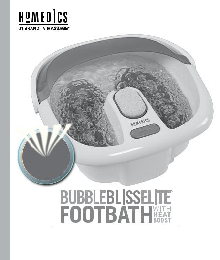 Homedics FB-380HJ Instruction Manual