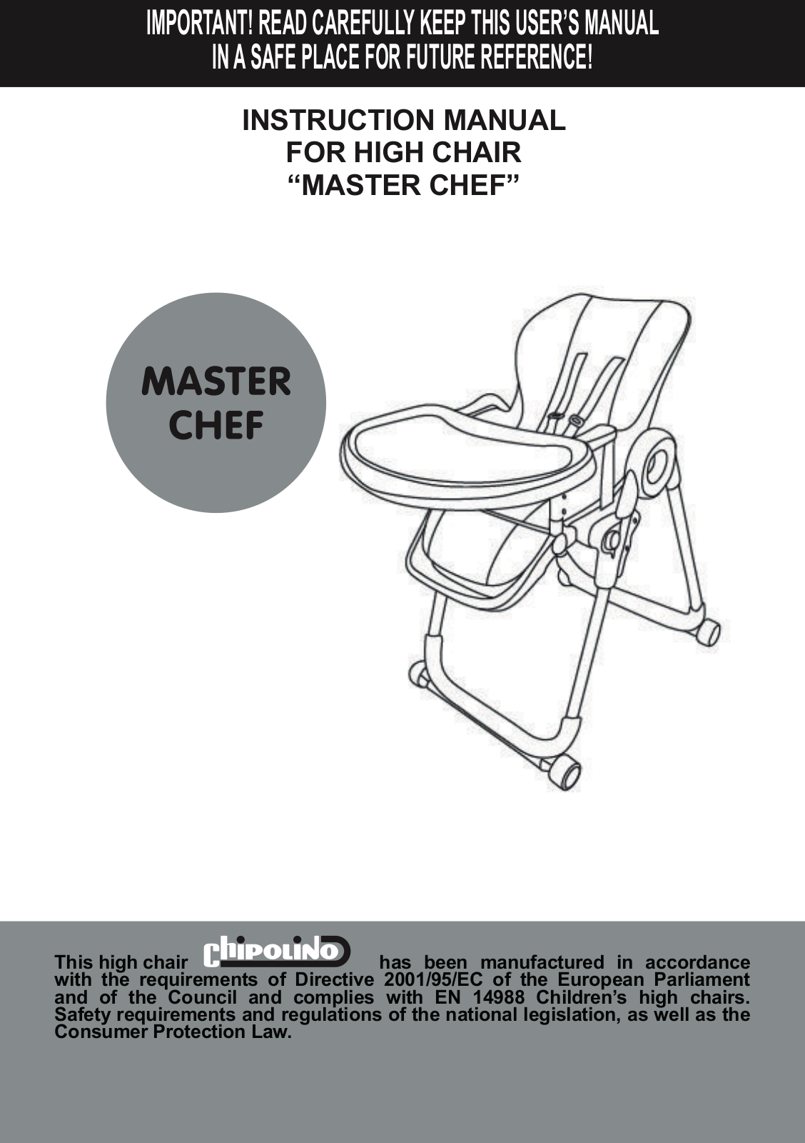 Chipolino Master Chef User guide - ManualMachine.com