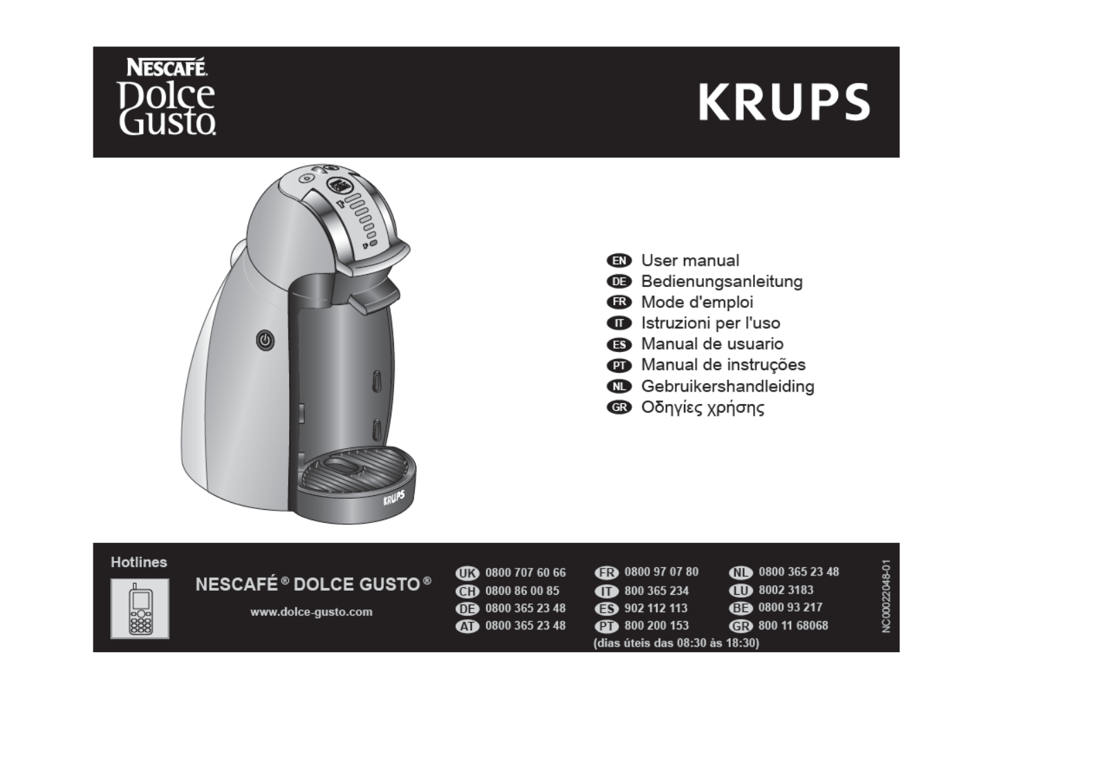 Krups KP1500 User Manual