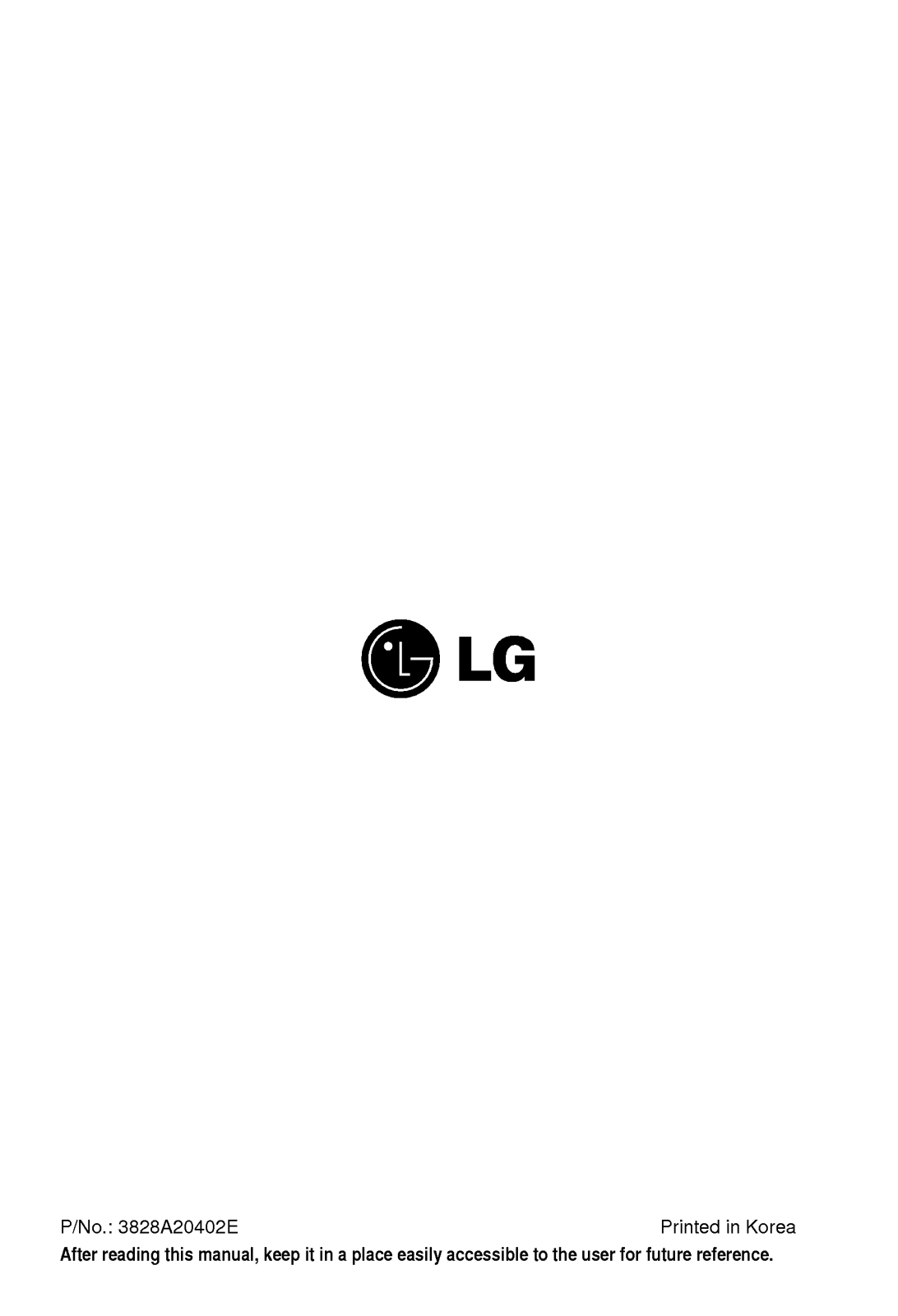 LG LS-C186TLA0 User Manual