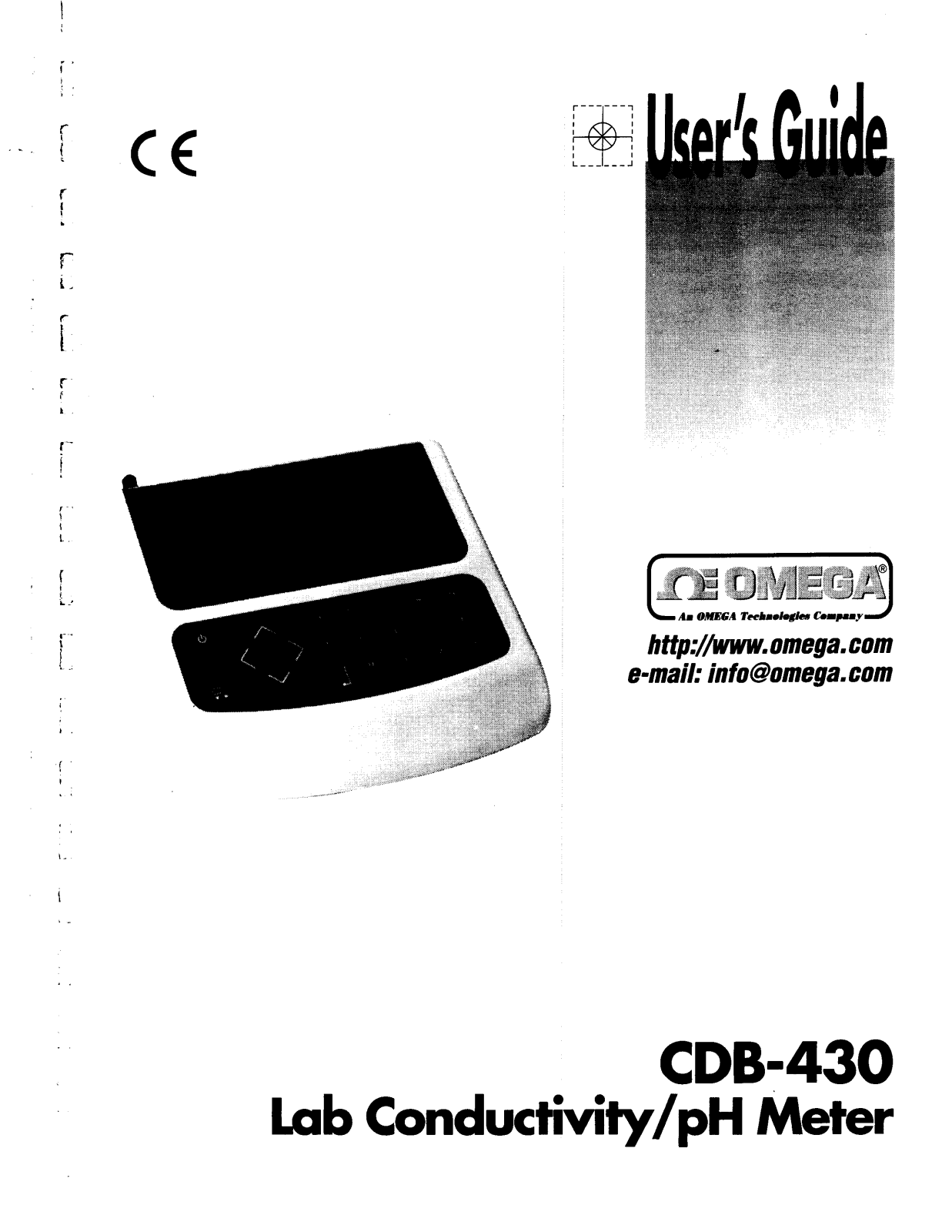 Omega Products CDB-430 Installation  Manual