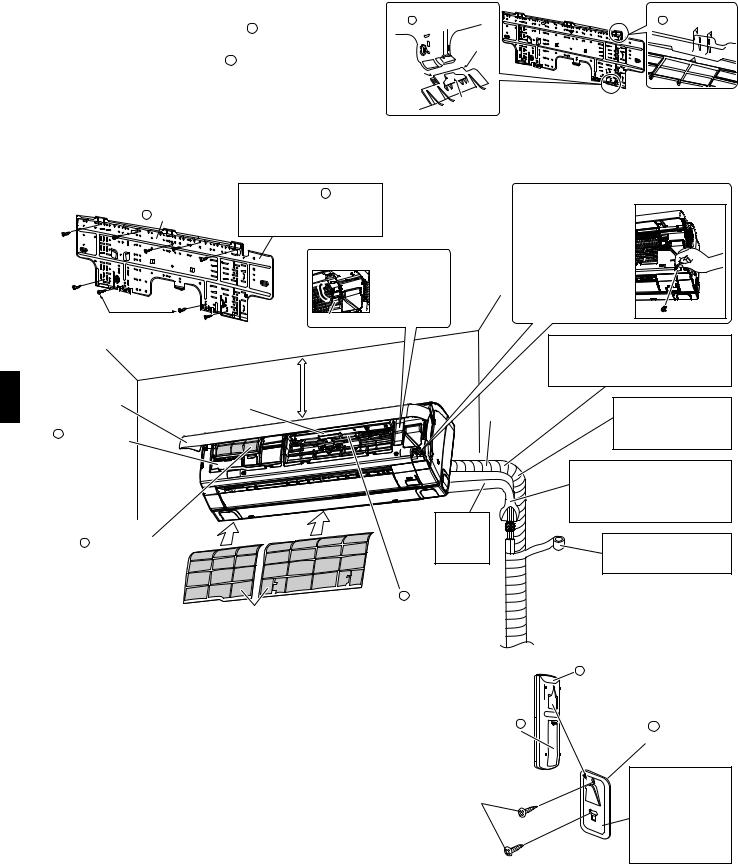 Daikin FTXR28EV1B, FTXR42EV1B, FTXR50EV1B Installation manuals