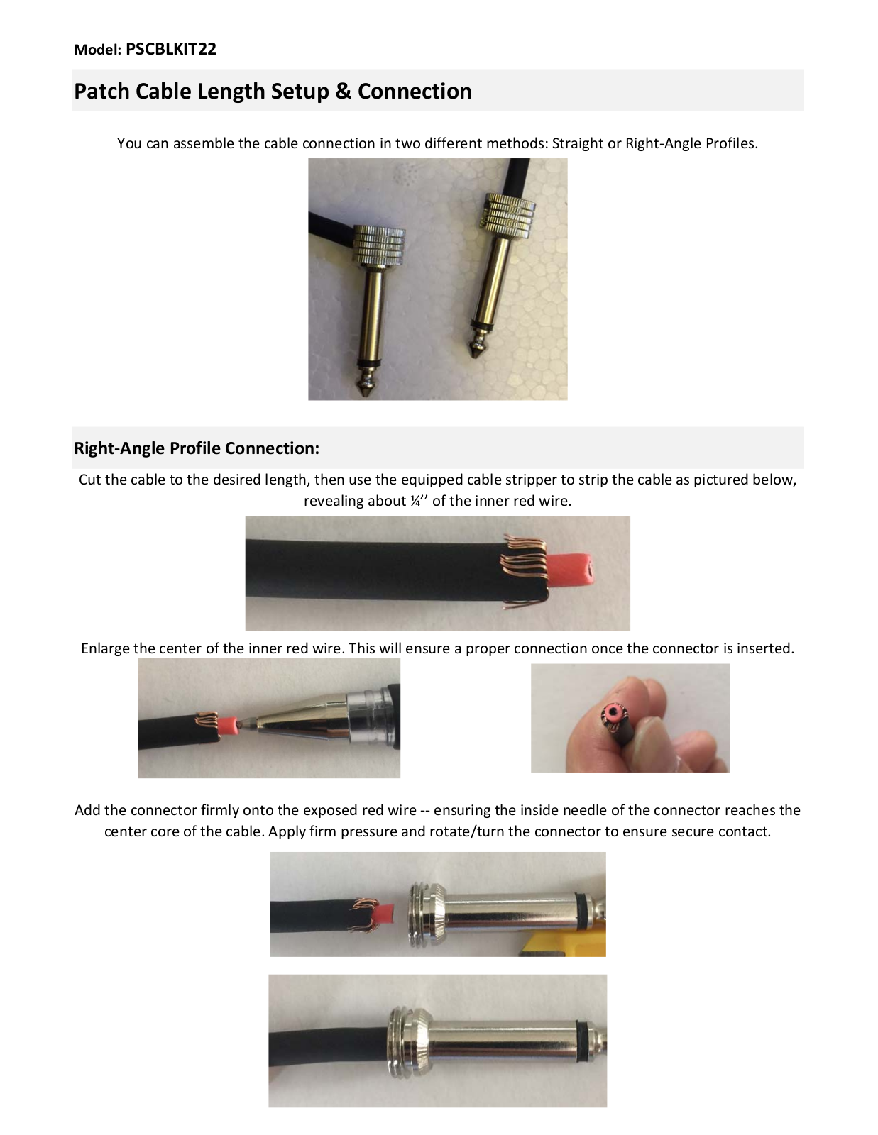 Pyle PSCBLKIT22 User guide - ManualMachine.com