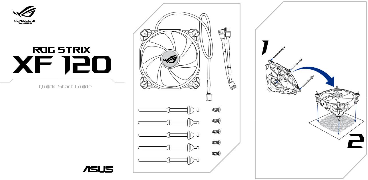 Asus STRIX XF 120 Quick Installation Guide