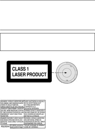 Panasonic SL-SV590 User Manual