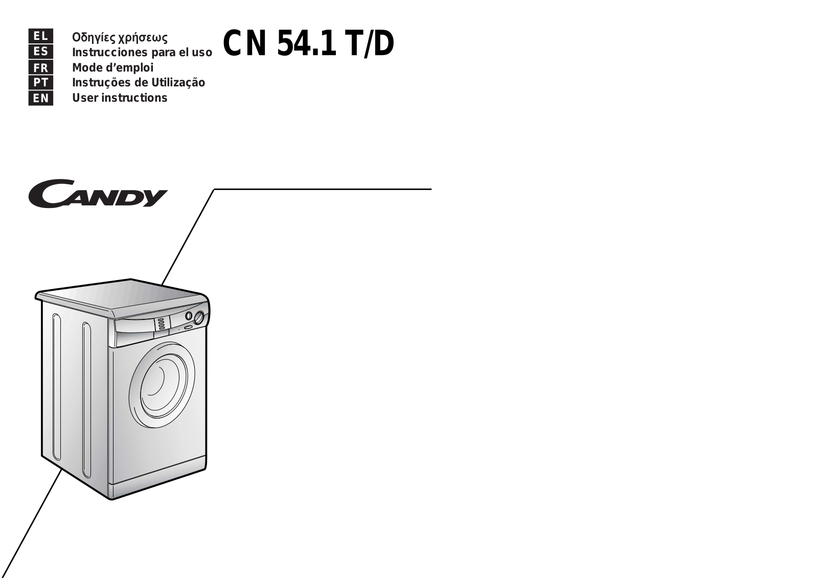 Candy CN54.1T User Manual