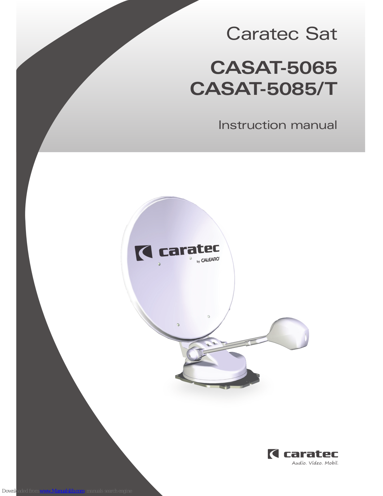 Caratec CASAT-5065, CASAT-5085, CASAT-5085T Instruction Manual