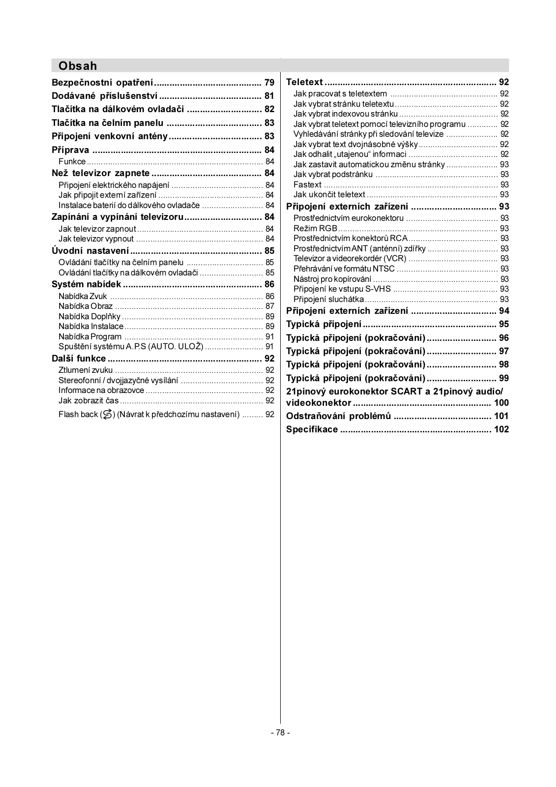 Sharp 29LF-92EC User Manual