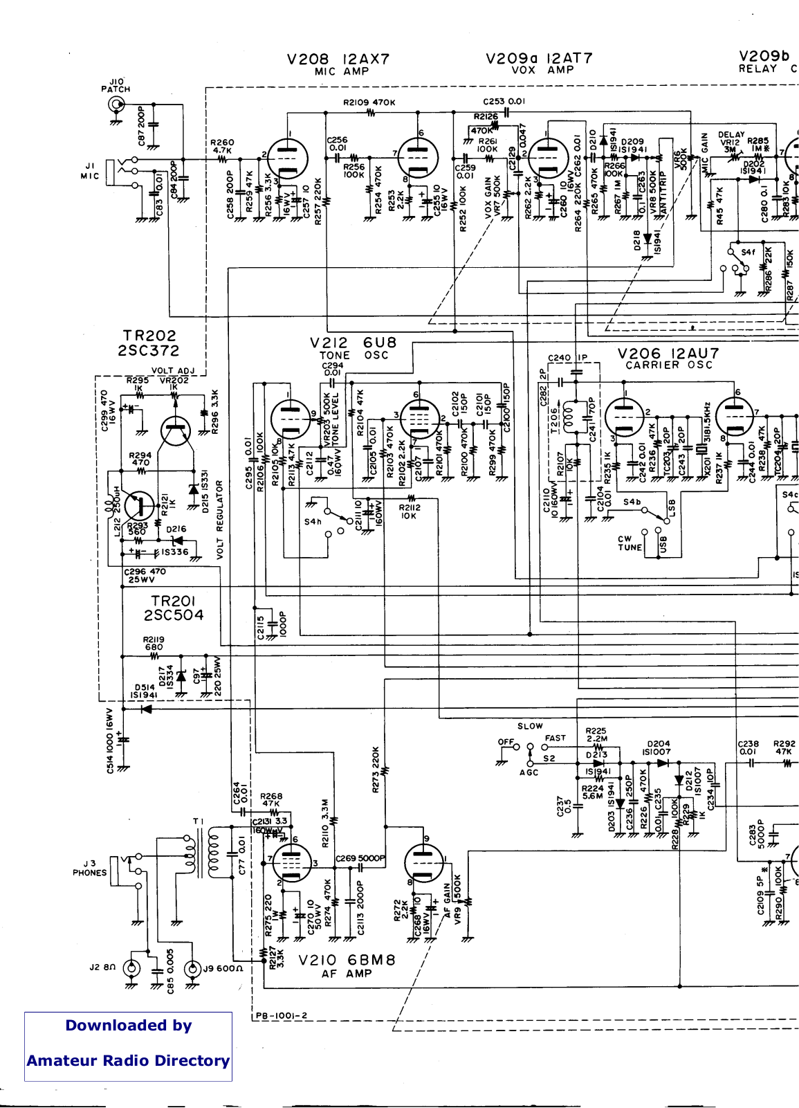 Yaesu FTDX560 Schematic