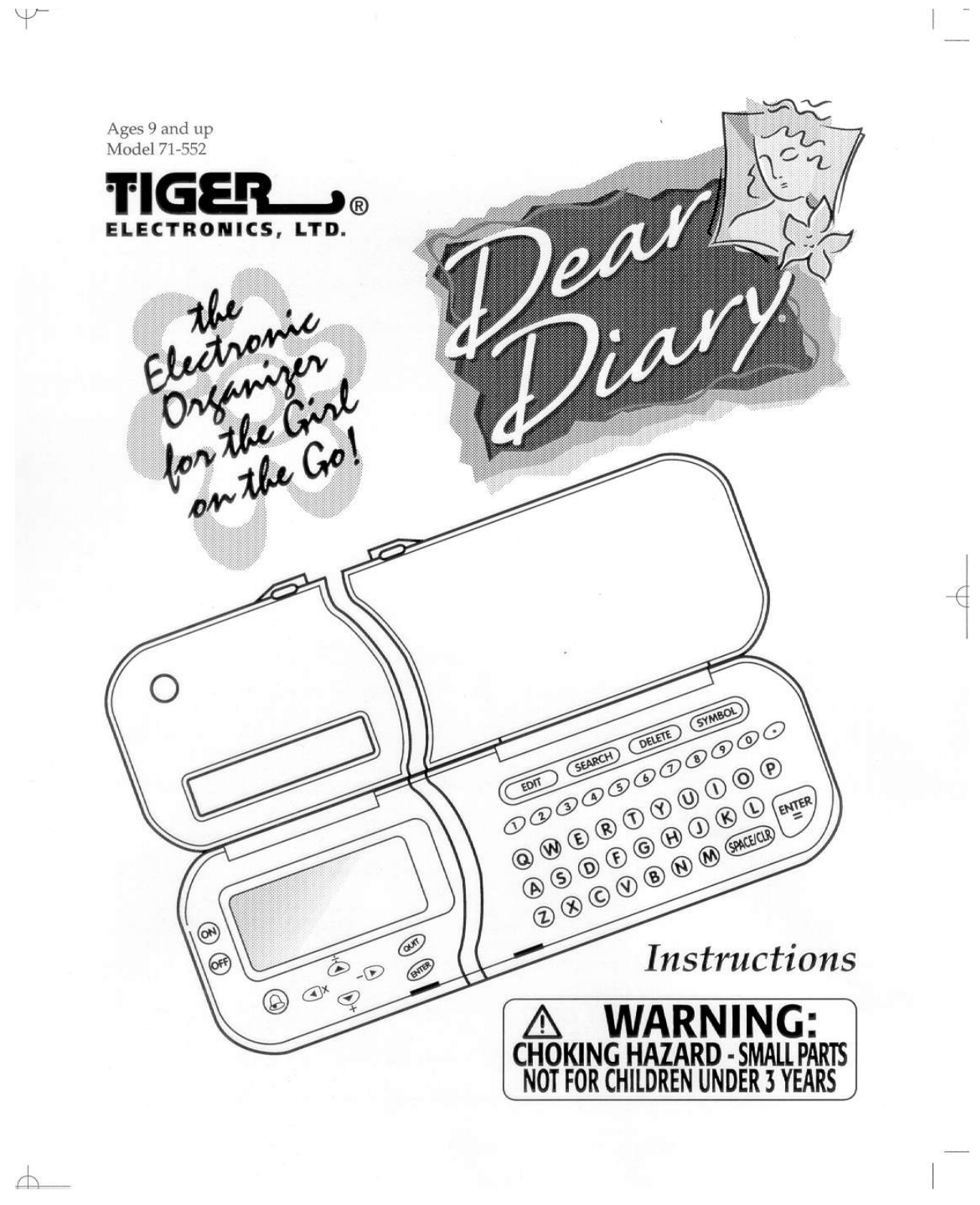 Hasbro DEAR DIARY User Manual