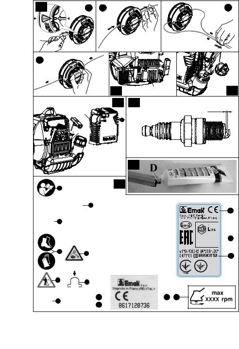 Efco SPARTA 381, STARK 3810, SPARTA 441, STARK 4410 User guide