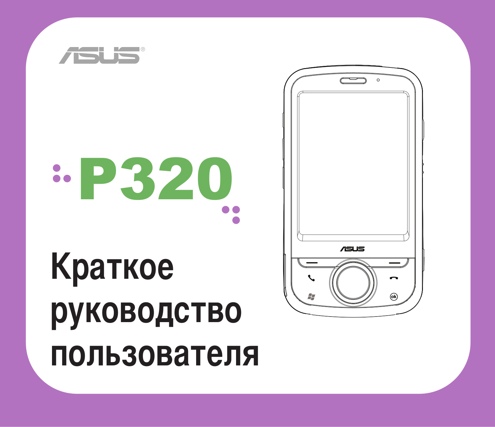 ASUS P320 User Manual