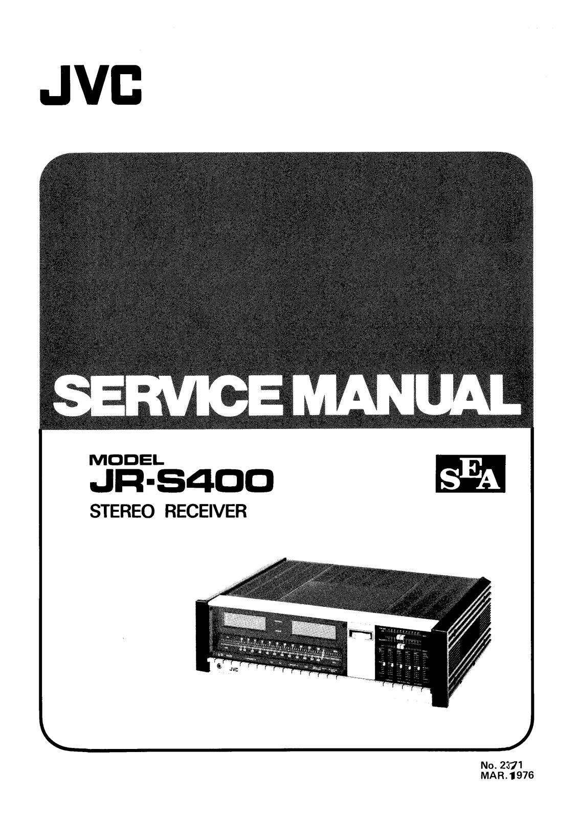Jvc JR-S400 Service Manual