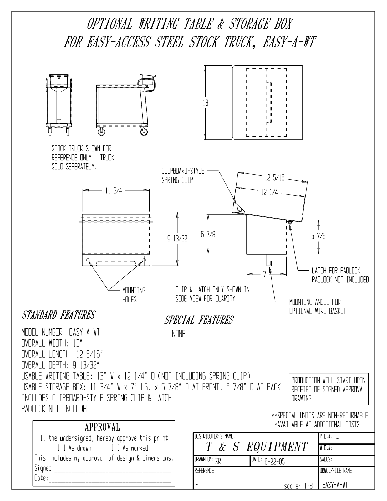 Vestil VSTI1291 Specifications - ManualMachine.com