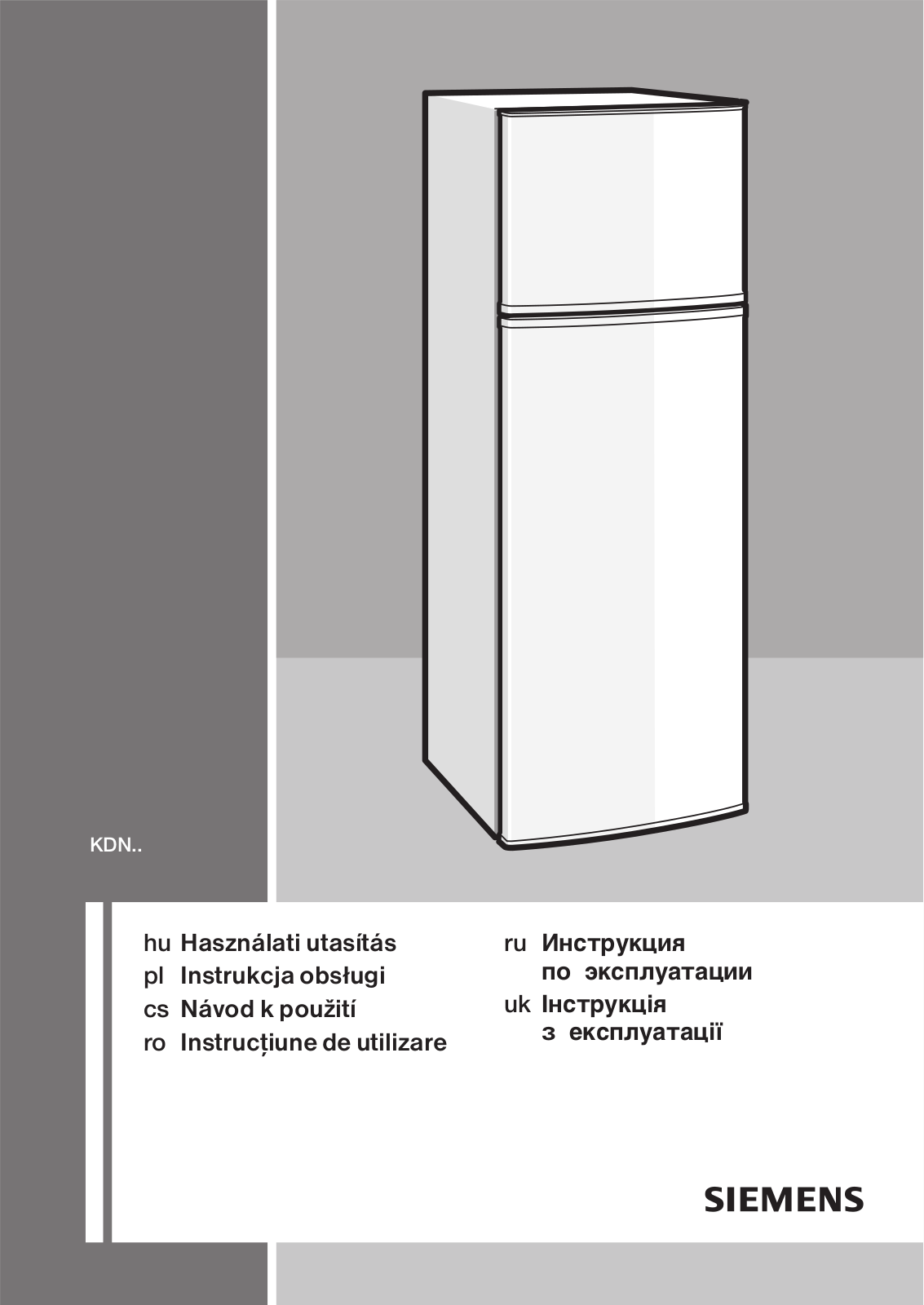 Siemens KD40NA74 User Manual