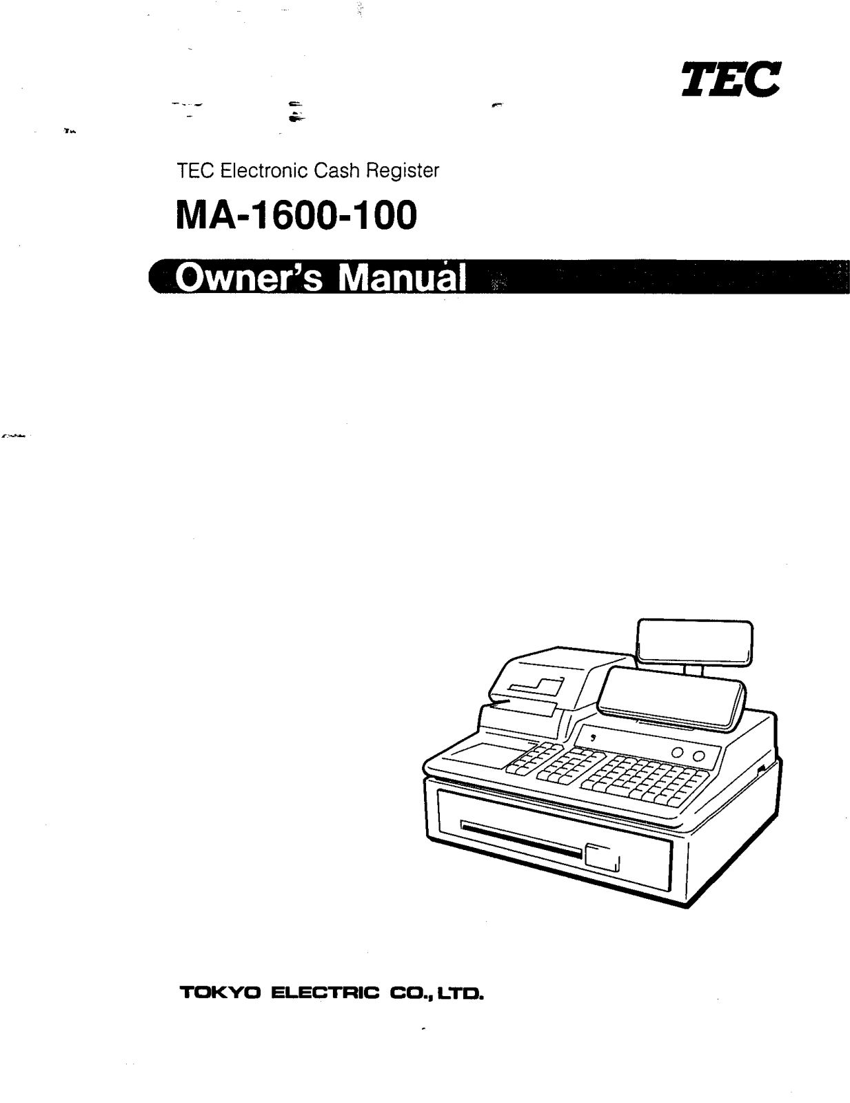 TEC ma1600om Service Manual