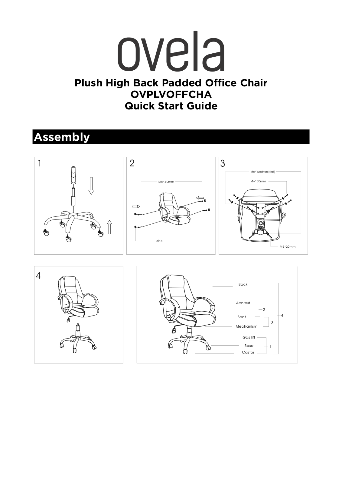 Ovela OVPLVOFFCHA User guide - ManualMachine.com