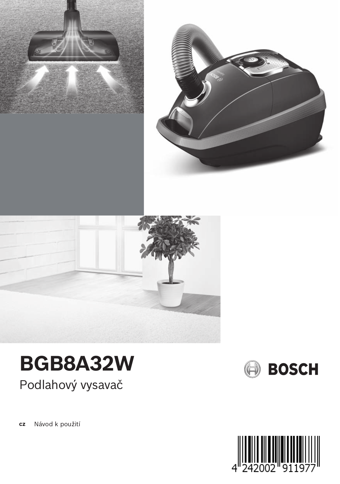 Bosch BGB8A32W User Manual