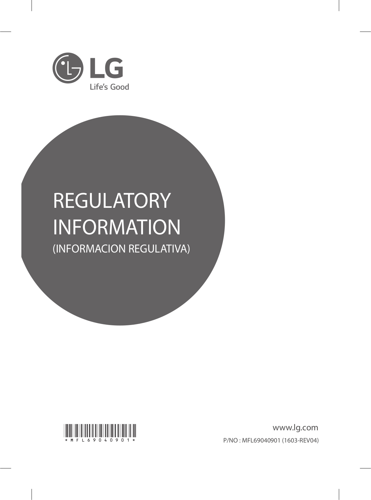 LG 43SL5B-B Owner’s Manual