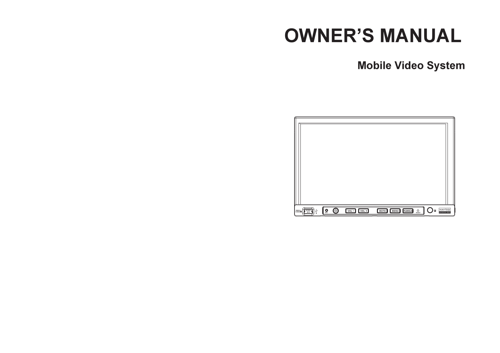 Power Acoustik PTID-7250NR Gen 2 Owners Manual