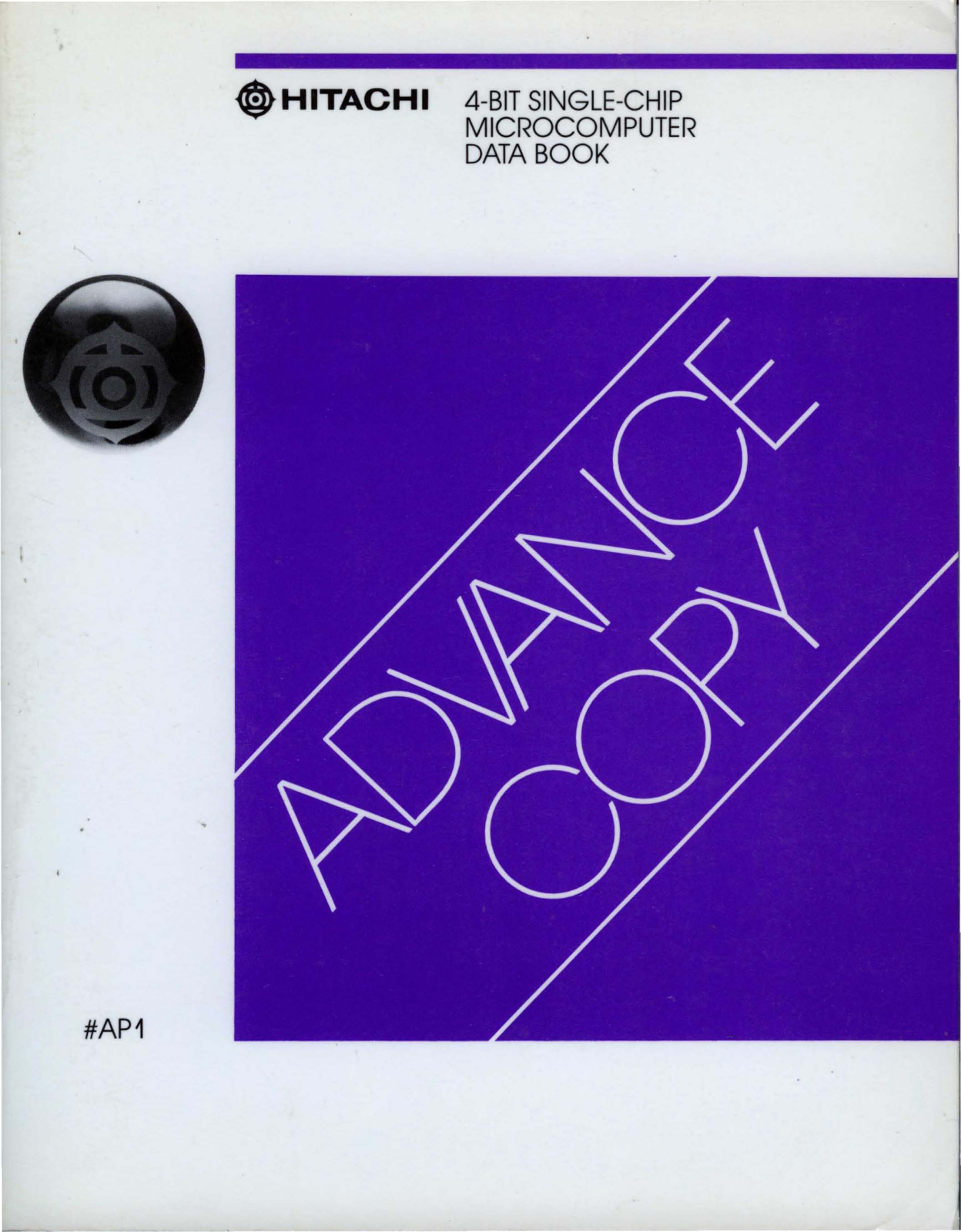 Hitachi AP1 Data Book