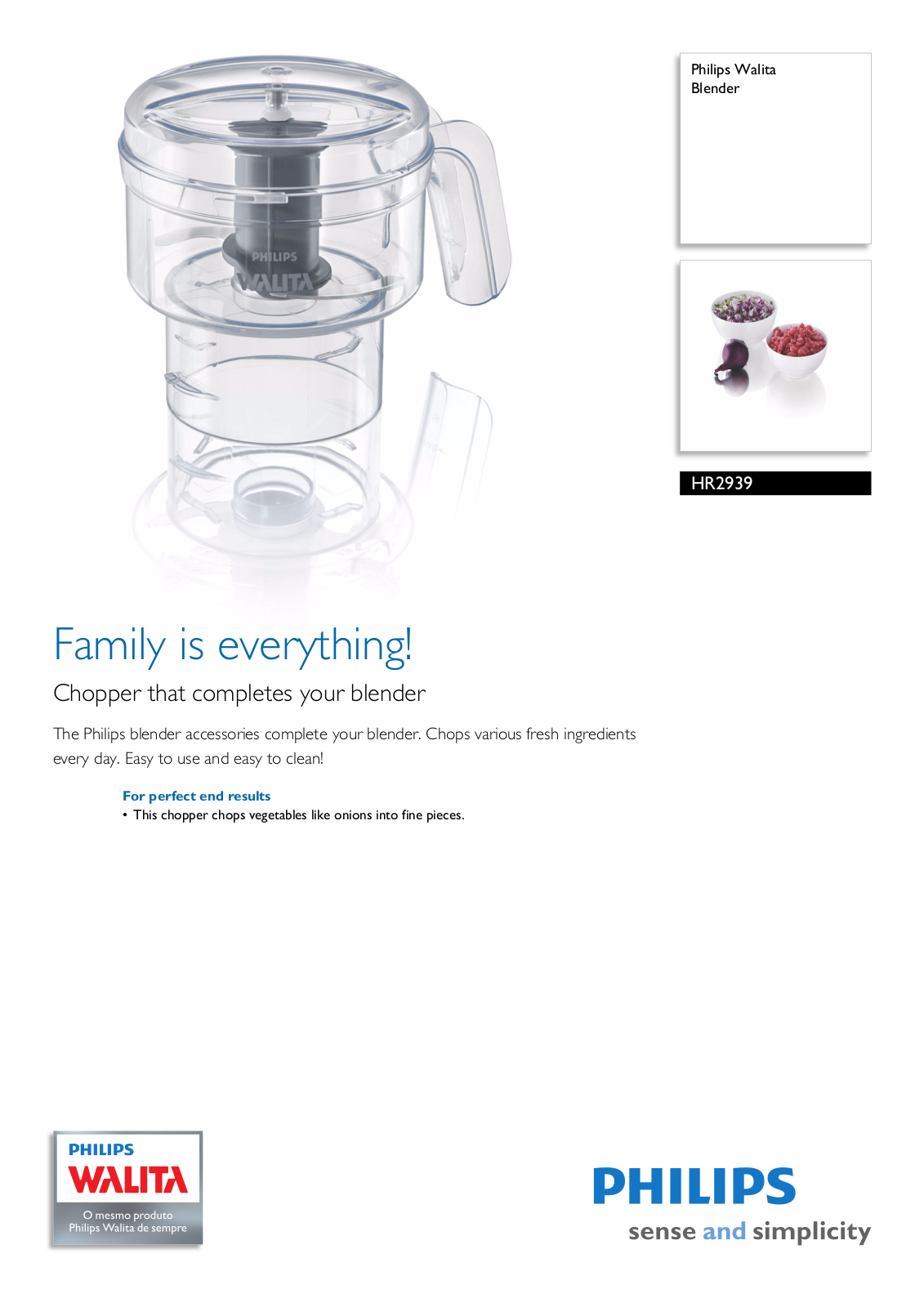 Philips HR2939/00 leaflet - ManualMachine.com