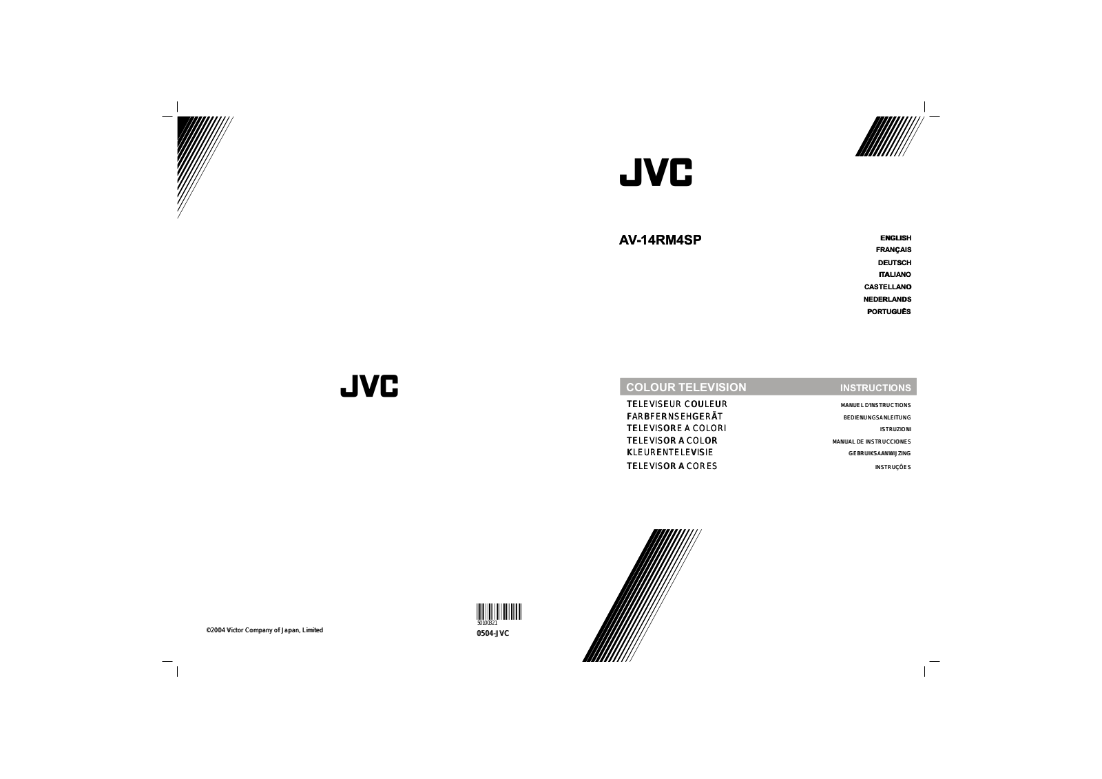 JVC AV-14RM4SP User Manual