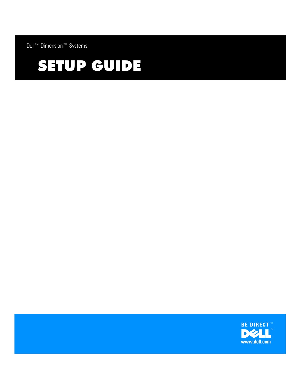 Dell XPS T User Manual