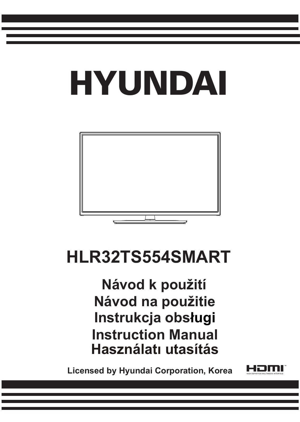 Hyundai HLR 32TS554 Operating Instructions