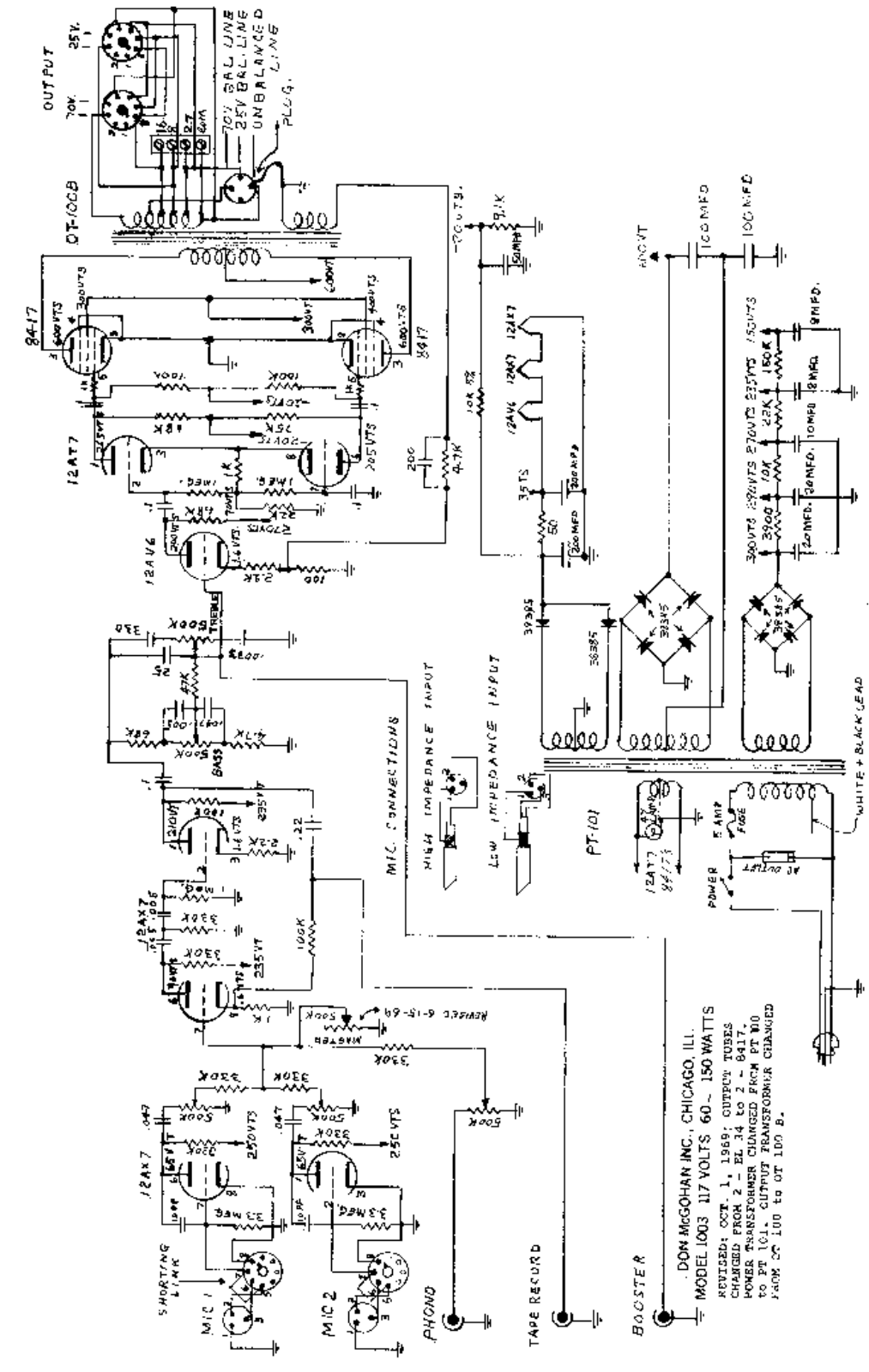 McGohan M-1003 Schematic - ManualMachine.com