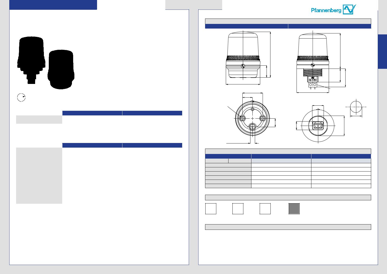 Pfannenberg P 200 SLF, P 100 SLF Catalog Page