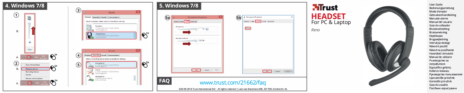 Trust 24105 Product Data Sheet