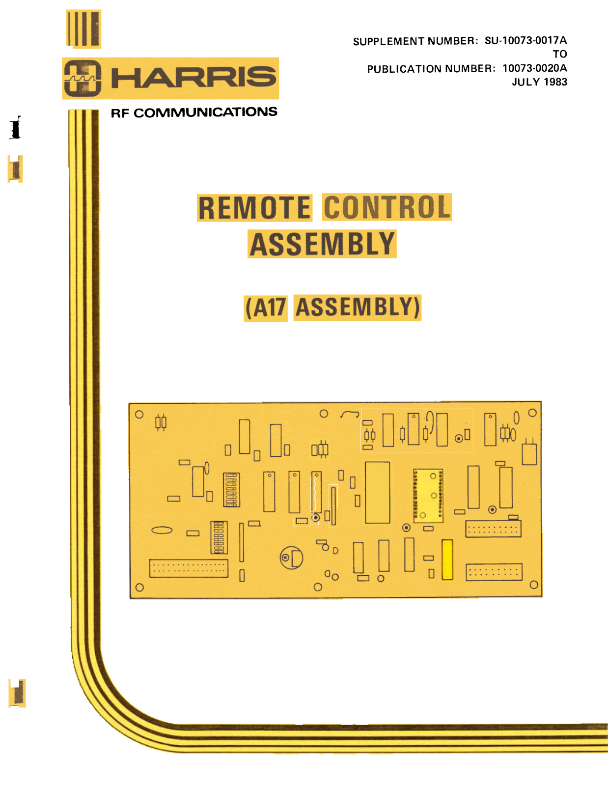 Harris RF950 User Manual