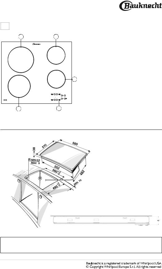 Whirlpool ETP 8460/IN User Manual