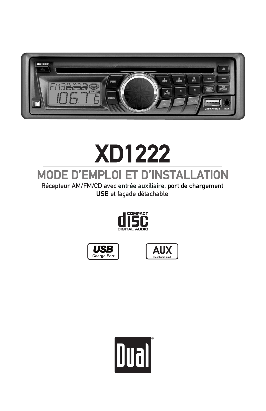 DUAL XD1222 User Manual