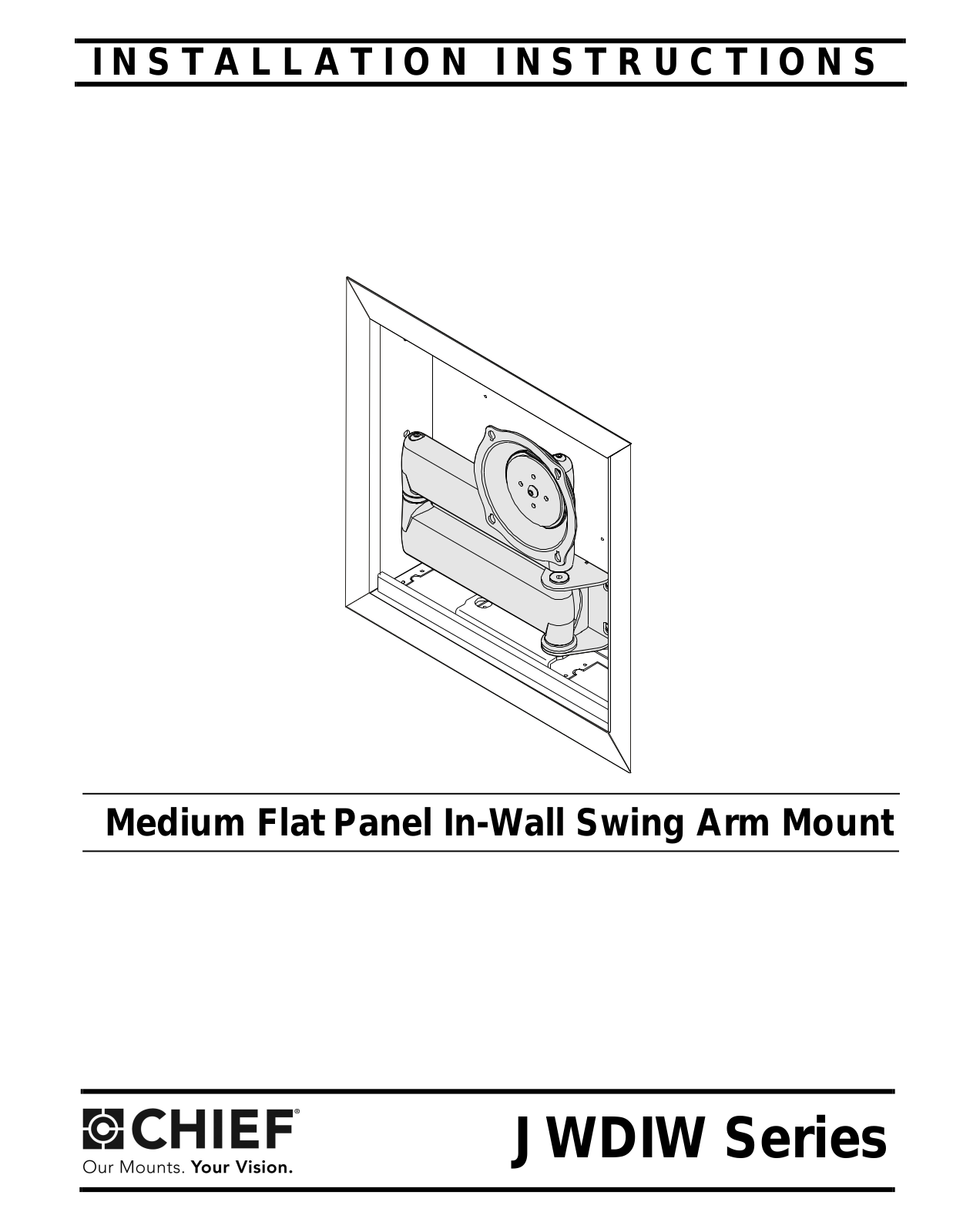 CHIEF JWDIW User Manual