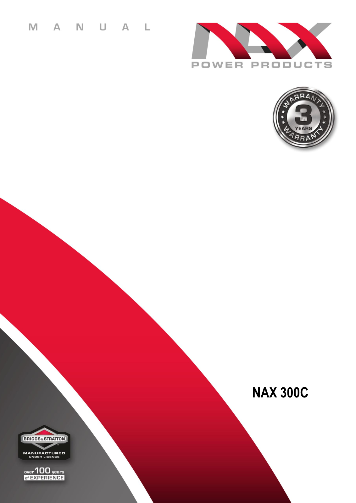 NAX 300C Briggs&Stratton User guide - ManualMachine.com