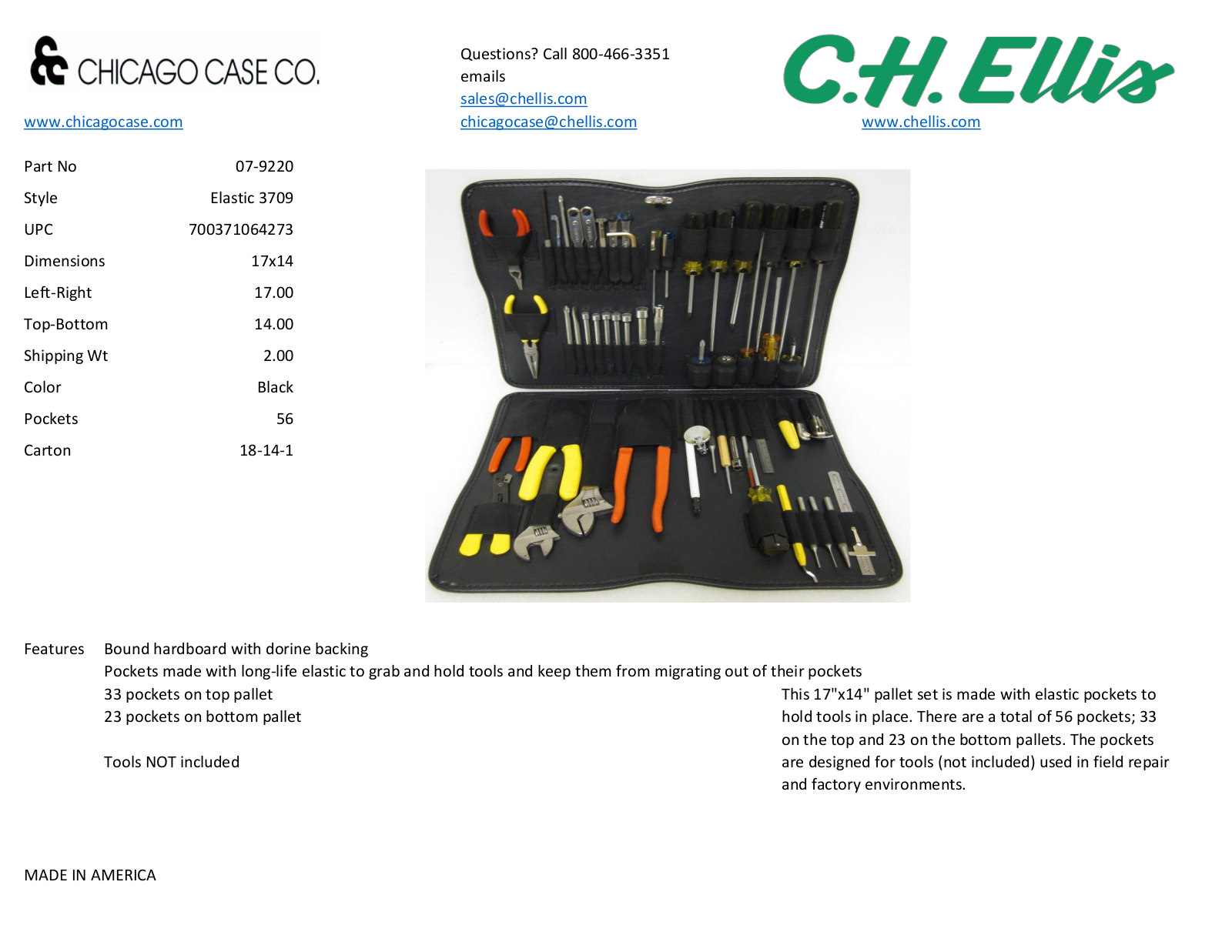 CH Ellis CE1404 Specifications - ManualMachine.com
