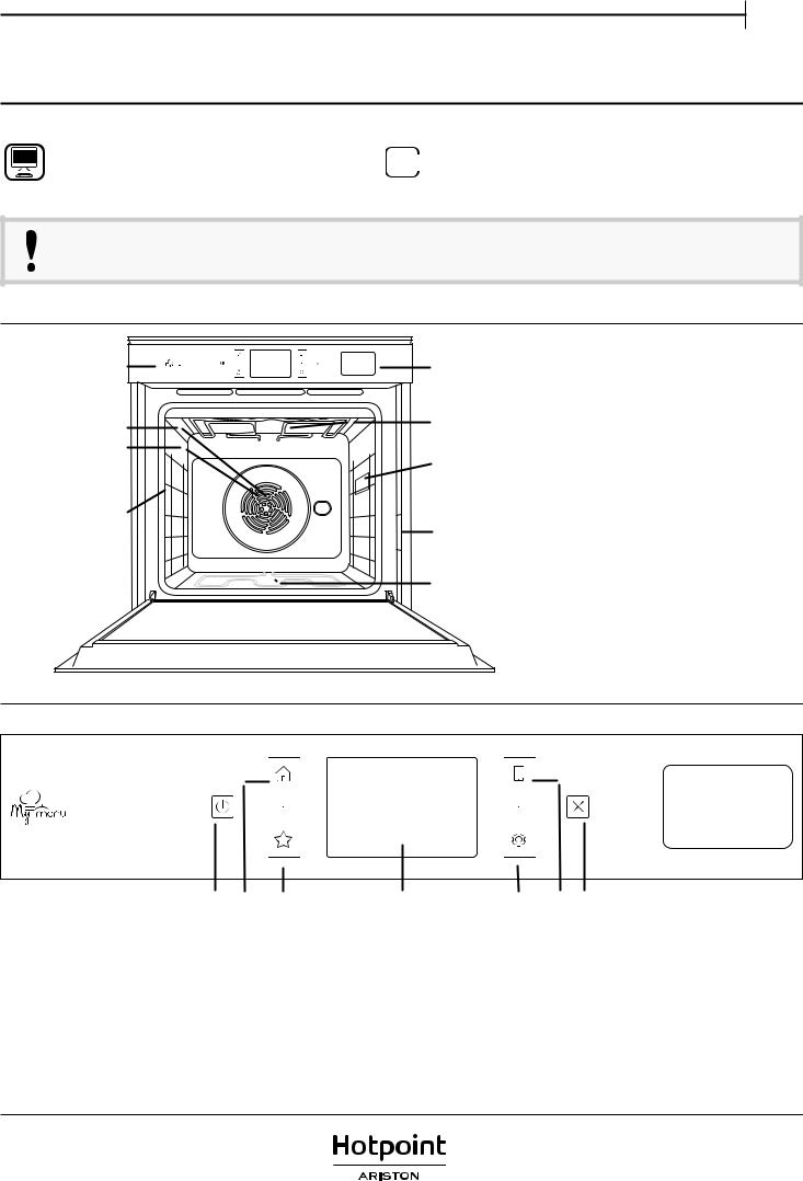 HOTPOINT/ARISTON FI9 P8P2 SH IX HA Daily Reference Guide