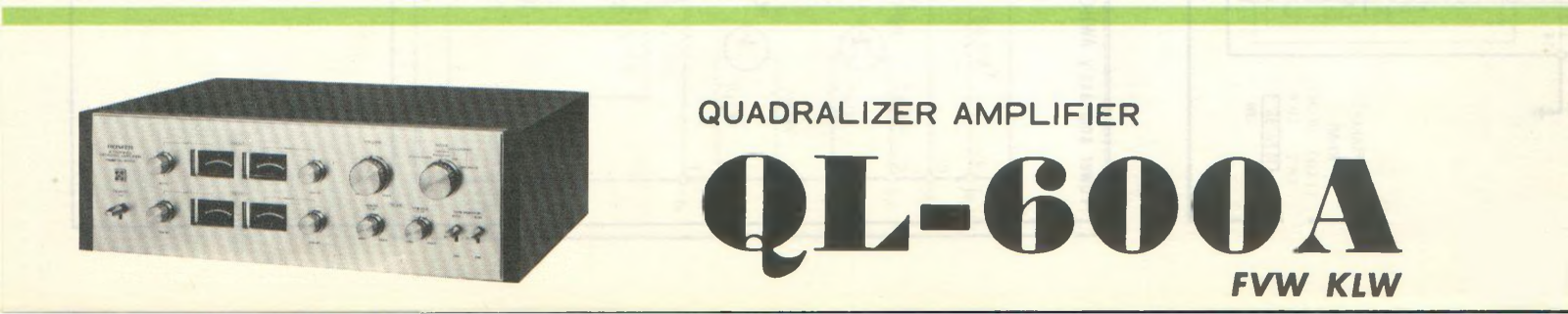 Pioneer QL-600A Cirquit Diagram