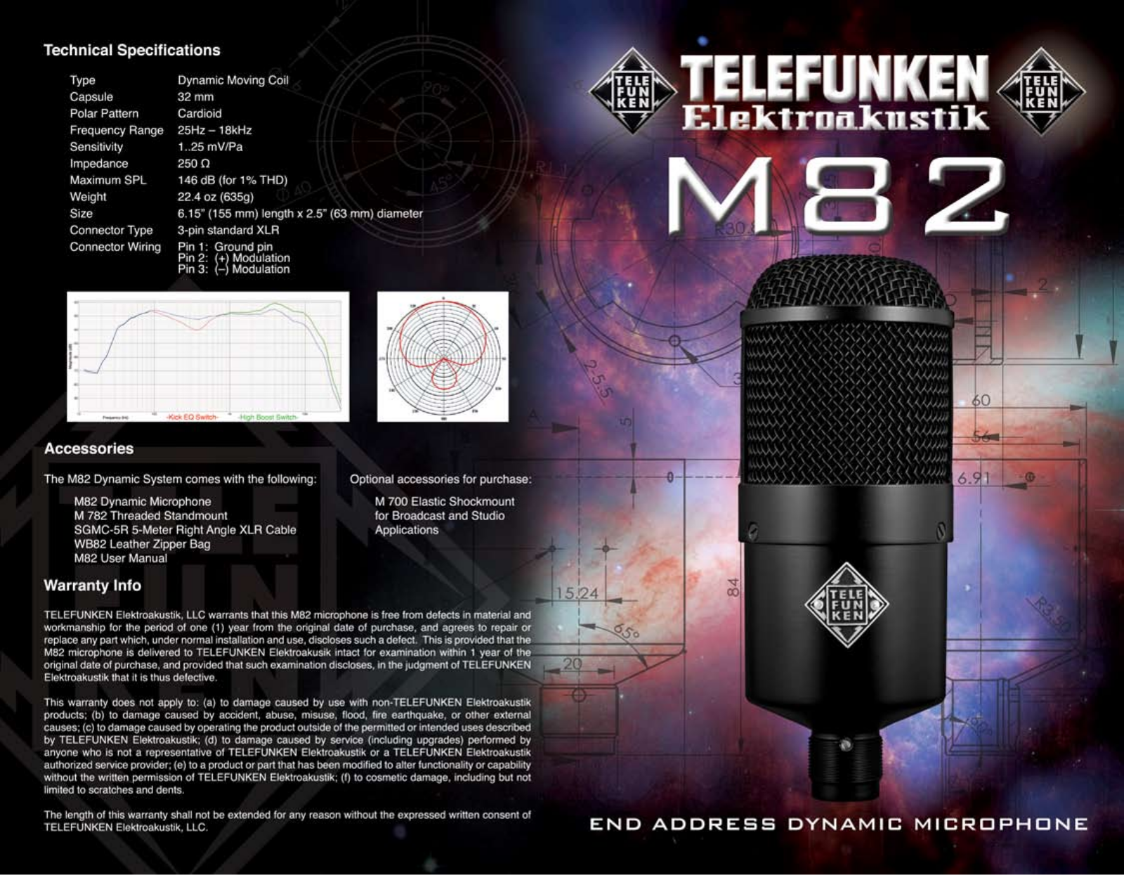 Telefunken M82 Datasheet