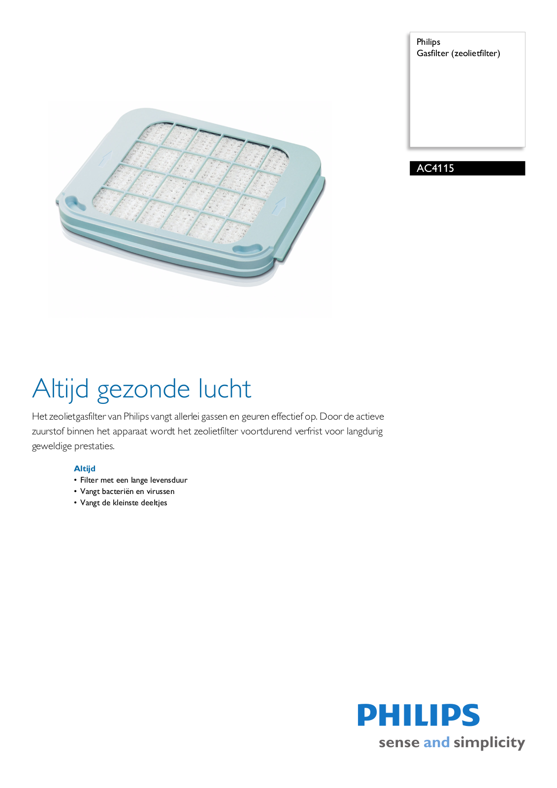 Philips AC4115/00 Leaflet - ManualMachine.com