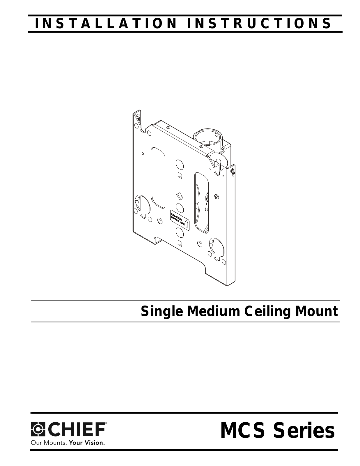 CHIEF MCS User Manual