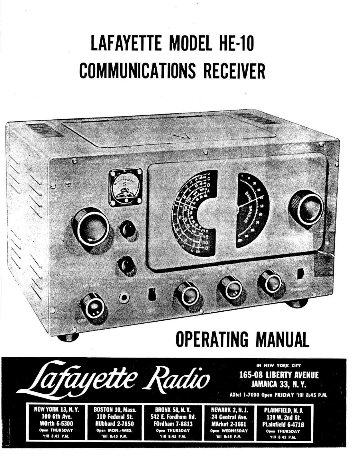 Lafayette HE-10 Schematic