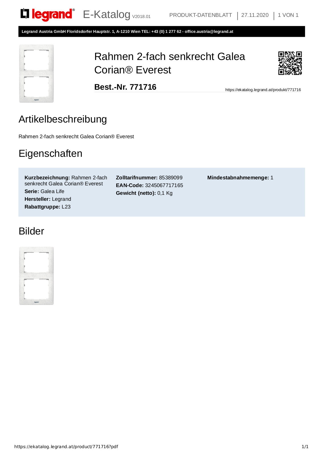 Legrand 771716 User Manual