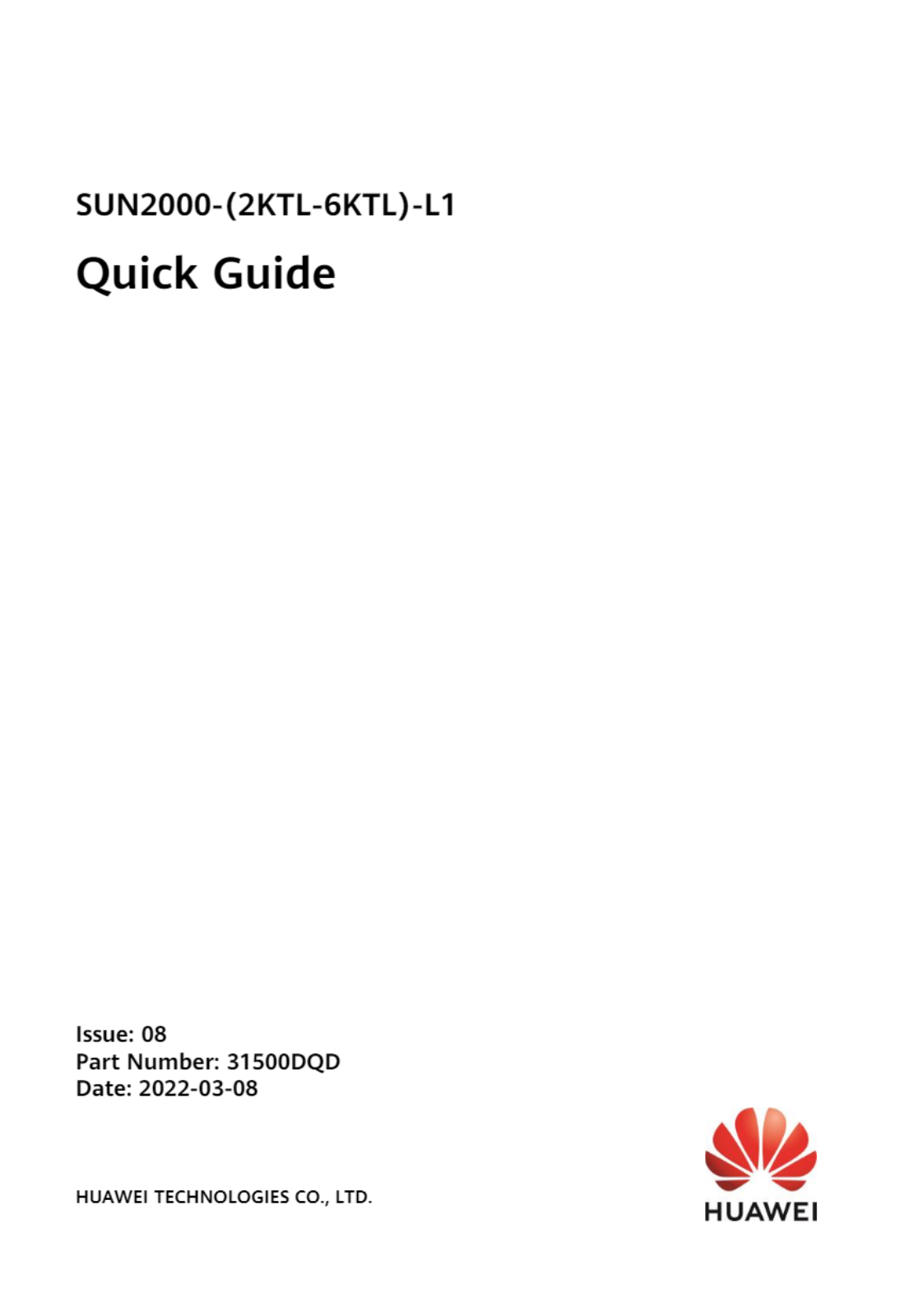 Huawei SUN2000L 5KTL-L1 User guide - ManualMachine.com