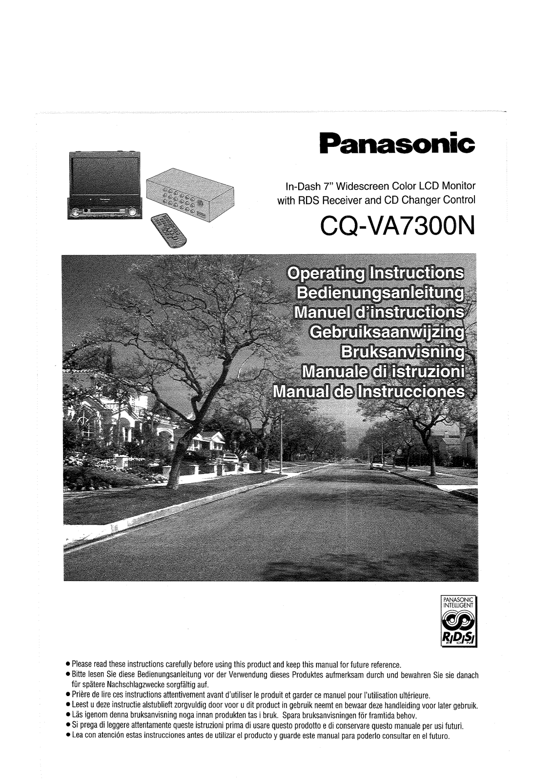 Panasonic CQ-VA7300N Operating Manual