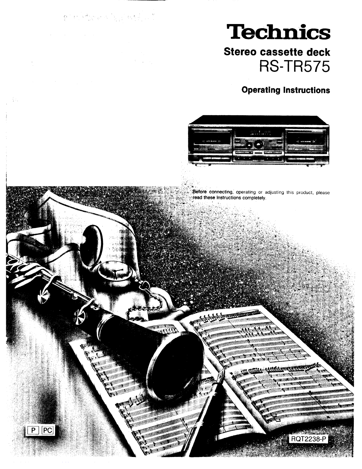 Technics RS-TR575 User Manual