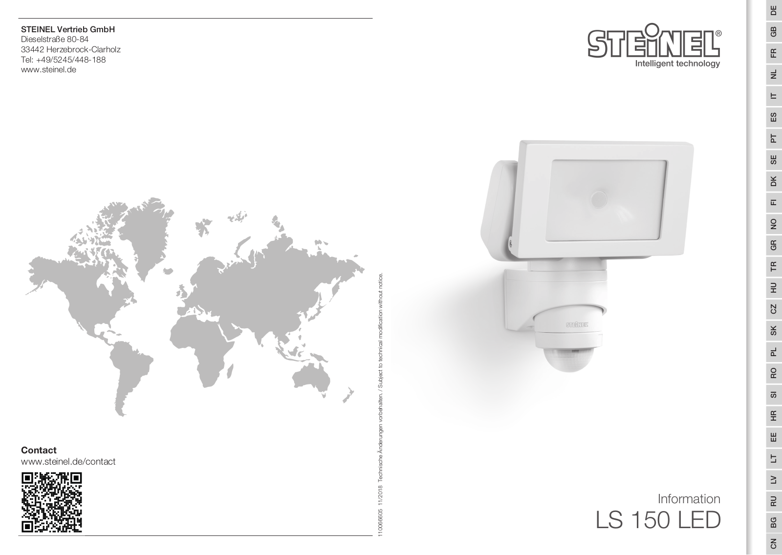 Steinel LS 150 LED User guide